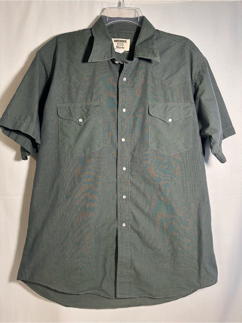 Ruddock Short Sleeve Button-Down Shirt - Green